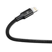 Cumpara acum Cablu Baseus 3 în 1 USB-C pentru M+L+T 20W 1.5m (Negru) de la Mesterul Minune