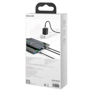 Cumpara acum Cablu Baseus 3 în 1 USB-C pentru M+L+T 20W 1.5m (Negru) de la Mesterul Minune