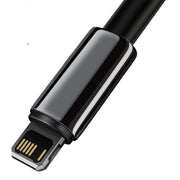 Cumpara acum Cablu încărcare Baseus Tungsten Gold, USB la iPhone, 2.4A, 1m (negru) de la Mesterul Minune