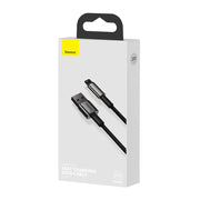 Cumpara acum Cablu încărcare Baseus Tungsten Gold, USB la iPhone, 2.4A, 2m (negru) de la Mesterul Minune