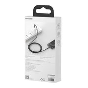 Cumpara acum Cablu încărcare Baseus Tungsten Gold, USB la iPhone, 2.4A, 2m (negru) de la Mesterul Minune