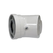 Cot evacuare condensare Motan, pentru centrale termice cu condensare, D 60/100 mm, 45 grade