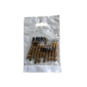 Set 10 biti Felo, seria TiN Plus profil Pozidrive, E6.3, PZ2, 50mm