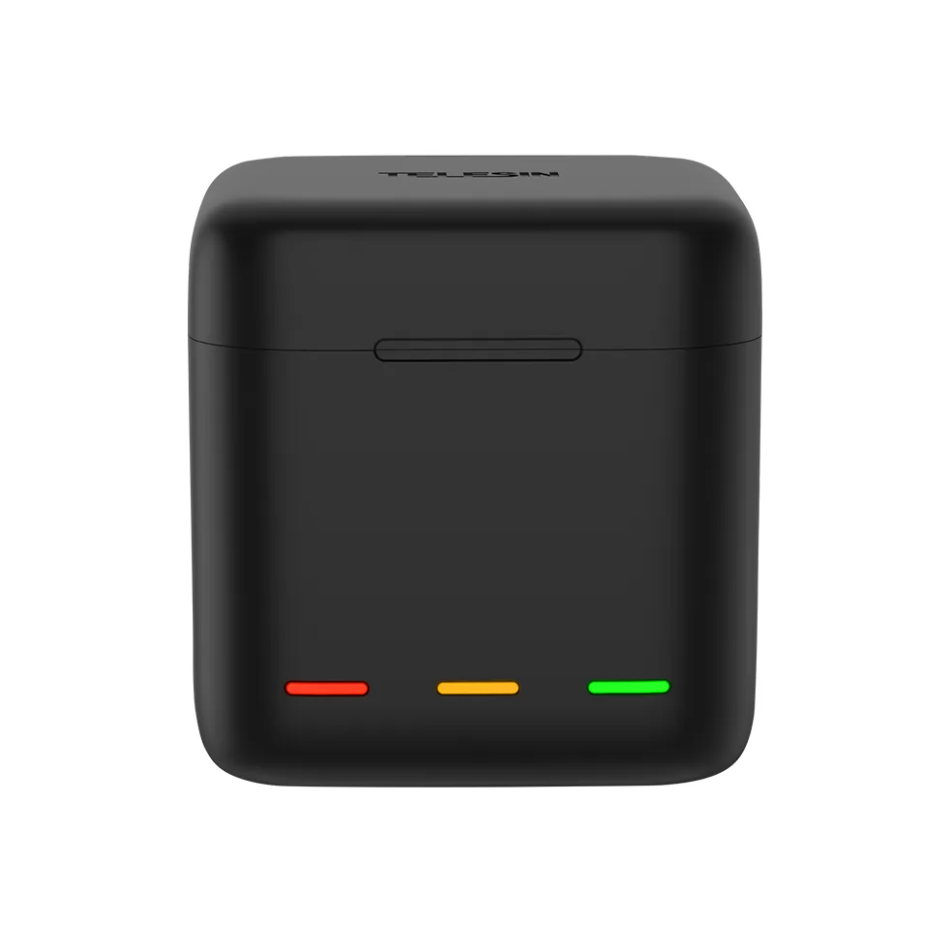 Cumpara acum Telesin cutie de încărcare cu trei canale pentru GoPro Hero 12 / Hero 11 / Hero 10 / Hero 9 de la Mesterul Minune