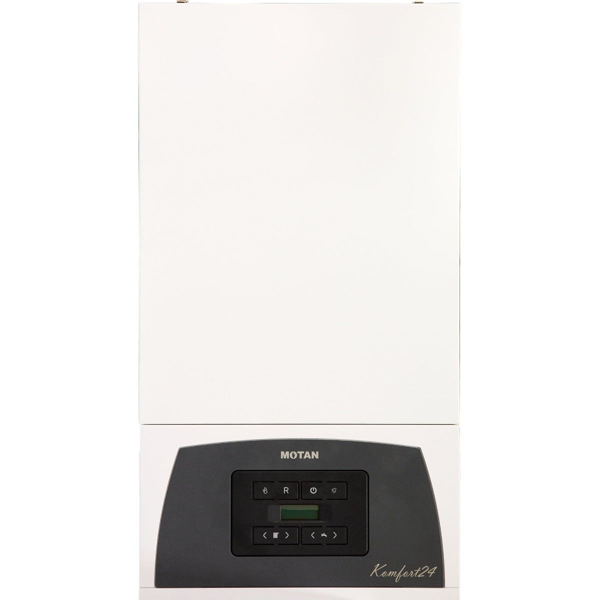 Centrala termica pe gaz in condensare, Motan Komfort 24, murala, afisaj digital, IPX5D, protectie inghet, schimbator caldura inox, fara kit evacuare