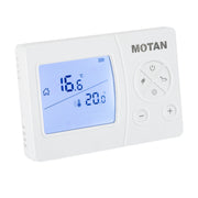 Termostat de ambient pentru centrala, cu fir, Motan Senna 270, programabil, digital, 2 x AAA