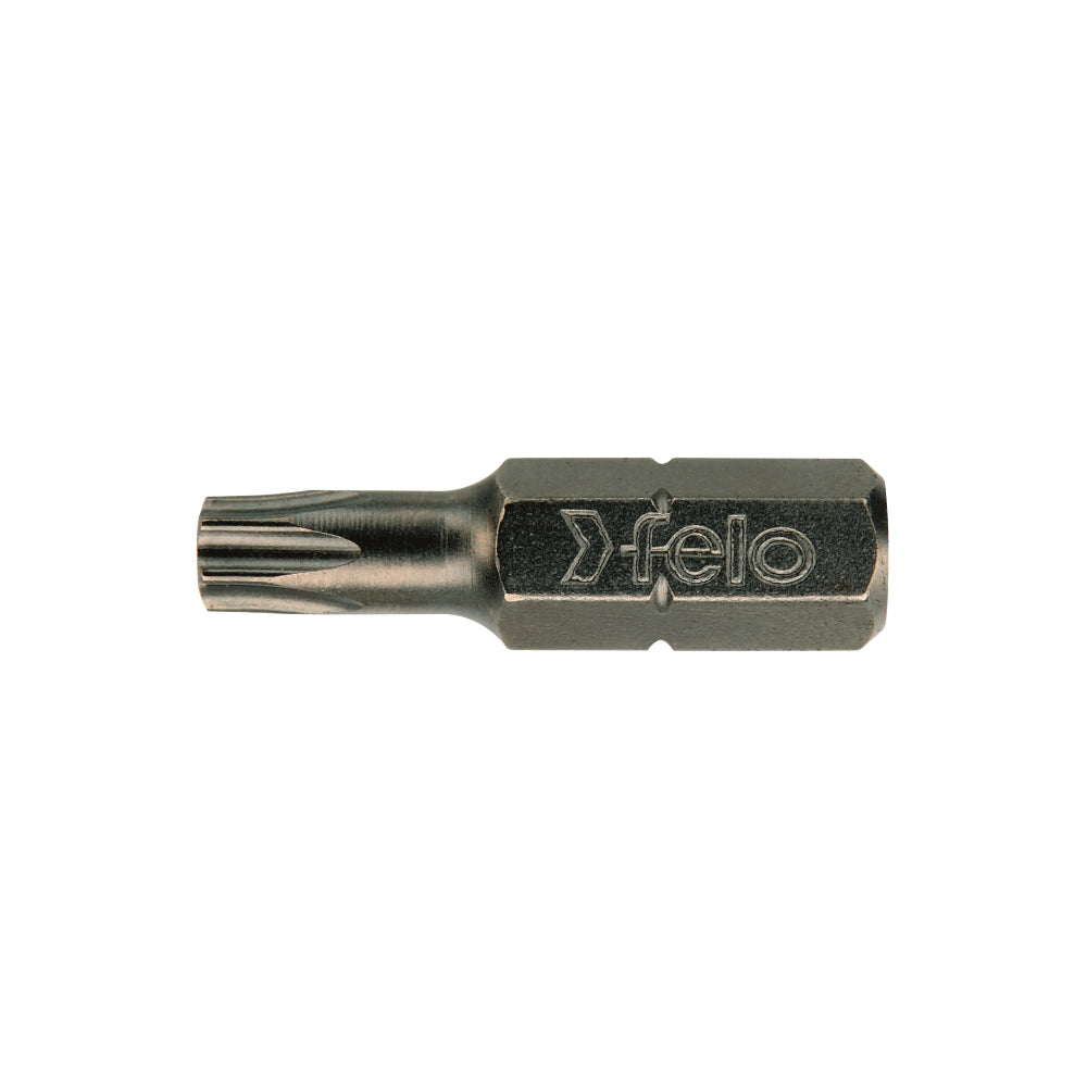 Set 10 biti Felo, seria Industrial profil Torx, C6.3, TX30, 25mm