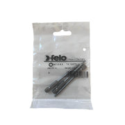 Set 3 biti Felo, seria Industrial profil Torx, E6.3, TX10, 73mm