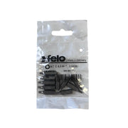 Set 10 biti Felo, seria Industrial profil HEX, C6.3, HX2.5, 25mm