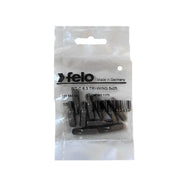 Set 10 biti Felo, seria Industrial profil Tri-Wing, C6.3, marimea 5, 25mm