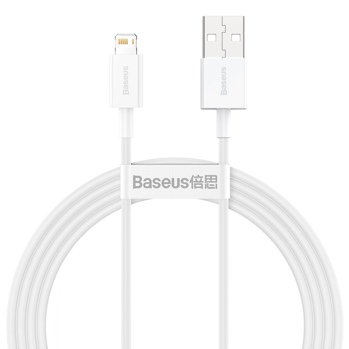 Cumpara acum Cablu USB do Lightning Baseus Superior Series, 2.4A, 1.5m (biały) de la Mesterul Minune