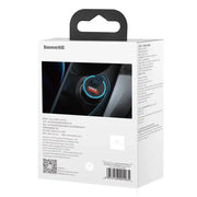 Cumpara acum Baseus Golden Contactor Pro încărcător auto, USB + USB-C, QC4.0+, PD, SCP, 40W (albastru) + cablu USB-C la Lightning 1m (albastru) de la Mesterul Minune