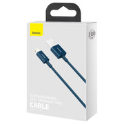 Cumpara acum Cablu USB cu fulger de bază Superior Series, 2.4A, 1m (niebieski) de la Mesterul Minune