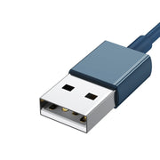 Cumpara acum Cablu USB 3în1 Baseus Superior Series, USB la micro USB / USB-C / Lightning, 3,5 A, 1,2 m (albastru) de la Mesterul Minune
