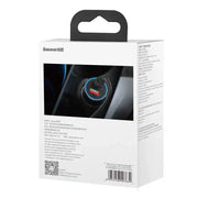 Cumpara acum Baseus Golden Contactor Pro încărcător auto, USB + USB-C, QC4.0+, PD, SCP, 40W (gri) + cablu USB-C la iP 1m (negru) de la Mesterul Minune