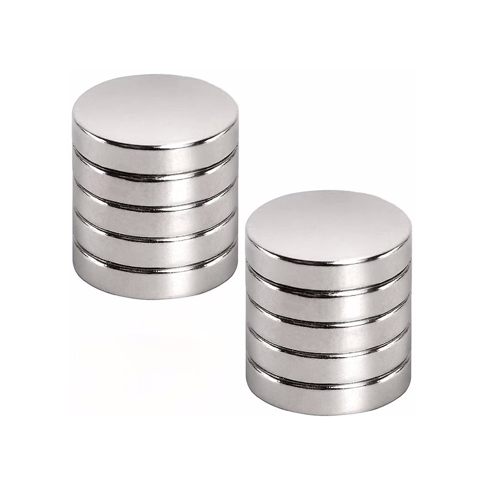 Cumpara acum Set 10 magneti neodim disc, N48, dimensiuni 6x2mm, Pebaro 20927 de la Mesterul Minune