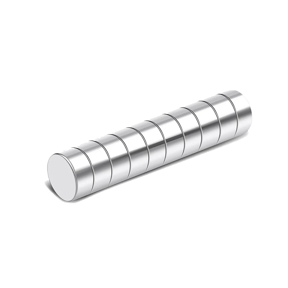 Cumpara acum Set 10 magneti neodim disc, N48, dimensiuni 6x3mm, Pebaro 20928 de la Mesterul Minune