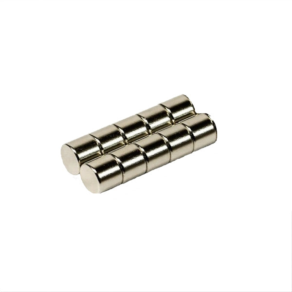 Cumpara acum Set 10 magneti neodim disc, N48, dimensiuni 6x5mm, Pebaro 20929 de la Mesterul Minune