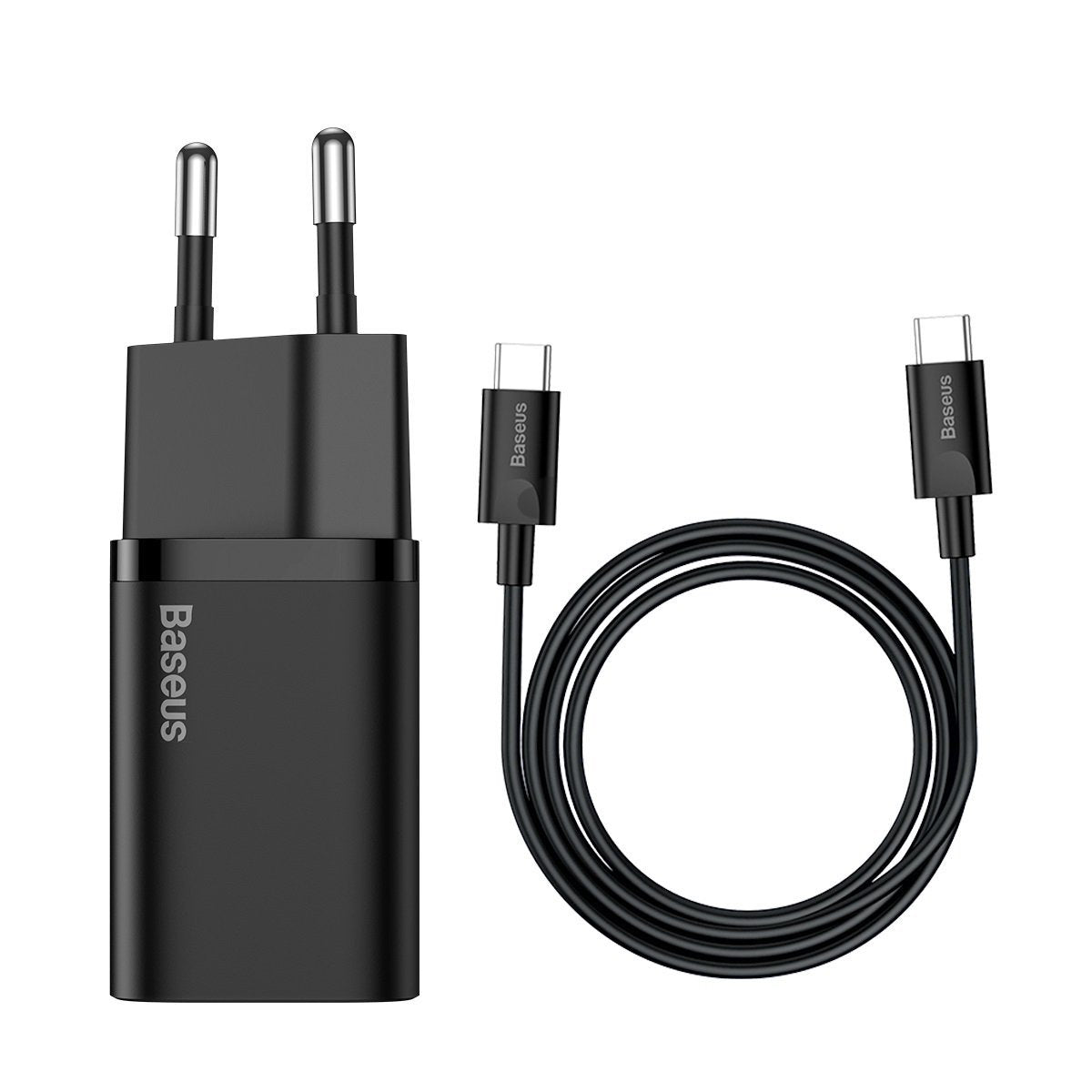 Cumpara acum Baseus Super Si Quick Charger 1C 25W cu cablu USB-C la USB-C 1m (negru) de la Mesterul Minune