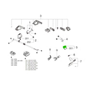 Cumpara acum Suport bobina pentru coasele electrice modelele 0230 si 0240, Skil de la Mesterul Minune