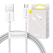 Cumpara acum Baseus Cablu Superior Series USB to micro USB, 2A, 1m (alb) de la Mesterul Minune