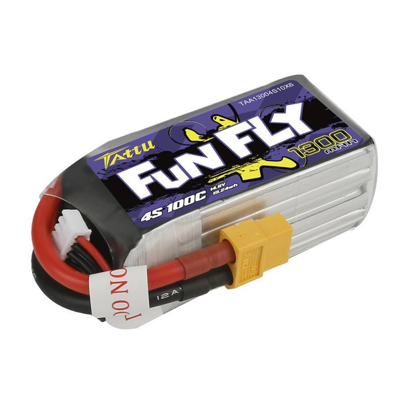 Cumpara acum Akumulator Tattu Funfly 1300mAh 14,8V 100C 4S1P de la Mesterul Minune