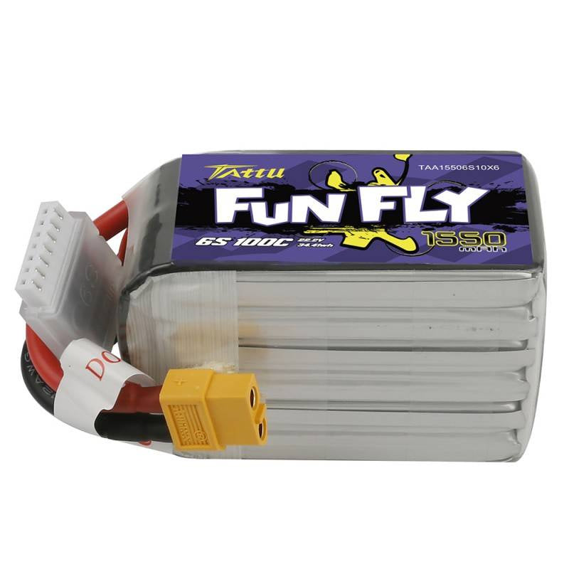 Cumpara acum Akumulator Tattu Funfly 1550mAh 22.2V 100C 6S1P XT60 de la Mesterul Minune