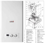 Centrala termica murala cu condensare Protherm Lynx Condens 25 kW,