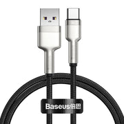 Cumpara acum Cablu USB la USB-C Baseus Cafule, 66W, 1m (negru) de la Mesterul Minune