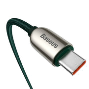 Cumpara acum Cablu USB-C la USB-C Baseus Display, 100 W, 2 m (verde) de la Mesterul Minune
