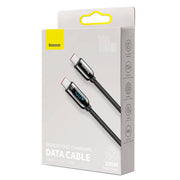 Cumpara acum Cablu USB-C la USB-C Baseus Display, 100W, 2m (negru) de la Mesterul Minune