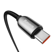 Cumpara acum Cablu USB-C la USB-C Baseus Display, 100W, 2m (negru) de la Mesterul Minune