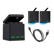 Cumpara acum Încărcător Telesin cu 3 sloturi pentru GoPro Hero 8 + 2 baterii (GP-BNC-801) de la Mesterul Minune