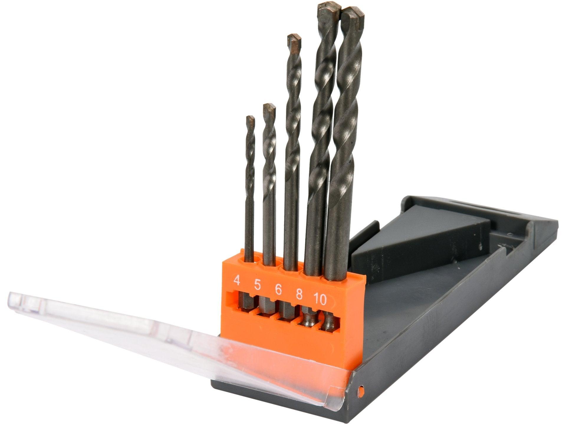 SET 5 BURGHIE, 4-10MM, PRINDERE HEXAGONALĂ STHOR 21695