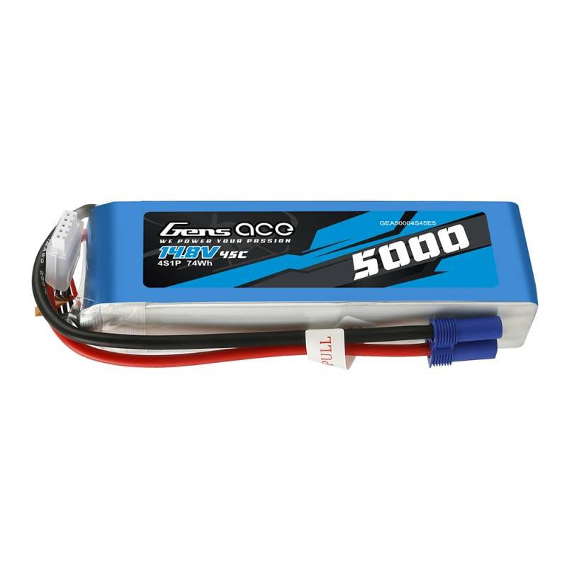 Cumpara acum Akumulator Gens Ace 5000mAh 14.8V 45C 4S1P de la Mesterul Minune
