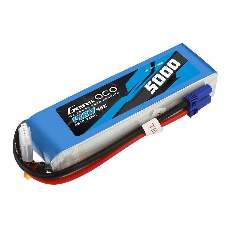 Cumpara acum Akumulator Gens Ace 5000mAh 14.8V 45C 4S1P de la Mesterul Minune