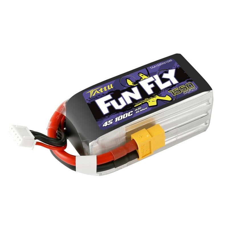 Cumpara acum Akumulator Tattu Funfly 1550mAh 14,8V 100C 4S1P de la Mesterul Minune