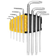 Cumpara acum Deli Tools Set de chei Torx Allen EDL3091, T10-T50 (argintiu) de la Mesterul Minune