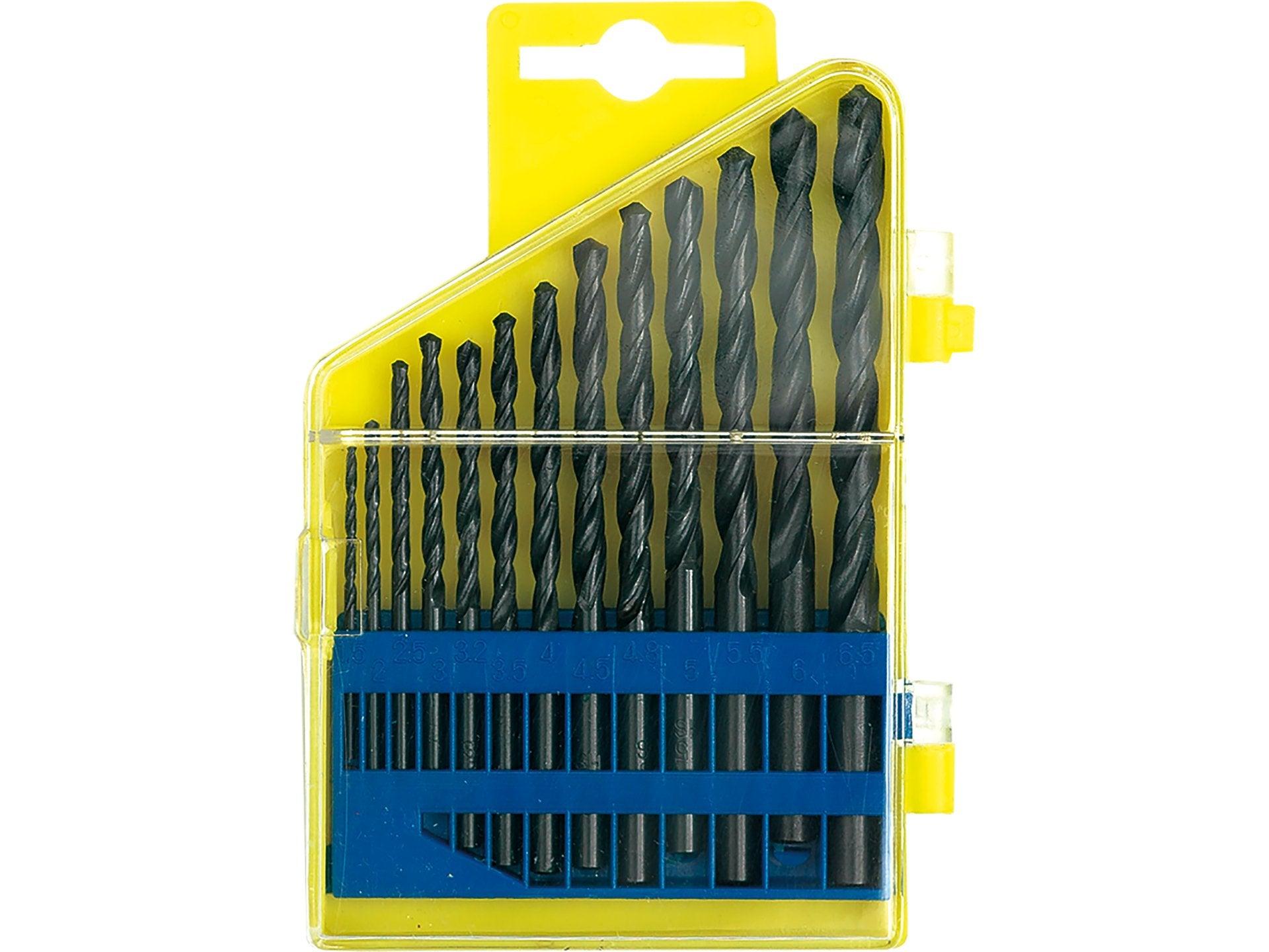 SET BURGHIE PENTRU METAL - HSS 1,5-6,5MM, 13 BUC STHOR 22130