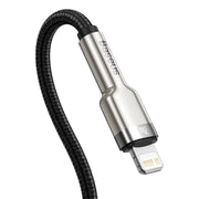 Cumpara acum Cablu USB-C pentru Lightning Baseus Cafule, PD, 20W, 0,25m (negru) de la Mesterul Minune