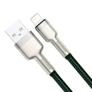 Cumpara acum Cablu USB pentru Lightning Baseus Cafule, 2,4A, 2m (verde) de la Mesterul Minune
