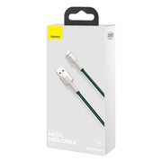 Cumpara acum Cablu USB pentru Lightning Baseus Cafule, 2,4A, 2m (verde) de la Mesterul Minune