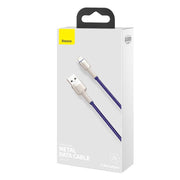 Cumpara acum Cablu USB pentru Lightning Baseus Cafule, 2,4A, 1m (violet) de la Mesterul Minune