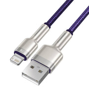 Cumpara acum Cablu USB pentru Lightning Baseus Cafule, 2,4A, 1m (violet) de la Mesterul Minune