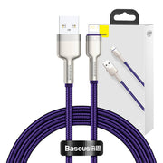 Cumpara acum Cablu USB pentru Lightning Baseus Cafule, 2,4A, 1m (violet) de la Mesterul Minune