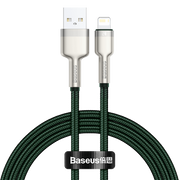 Cumpara acum Cablu USB pentru Lightning Baseus Cafule, 2,4A, 1m (verde) de la Mesterul Minune