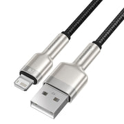 Cumpara acum Cablu USB pentru Lightning Baseus Cafule, 2,4A, 0,25m (negru) de la Mesterul Minune