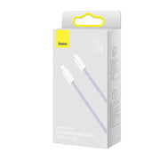 Cumpara acum Cablu USB-C Baseus pentru seria Lightning Dynamic, 20W, 2m (mov) de la Mesterul Minune