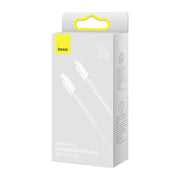 Cumpara acum Cablu USB-C Baseus pentru seria Lightning Dynamic, 20W, 2m (alb) de la Mesterul Minune