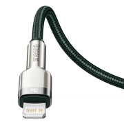 Cumpara acum Baseus Cablu USB-C pentru Lightning 2m (verde) de la Mesterul Minune